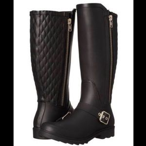 Steve Madden Rubber Rain Boots Size 9